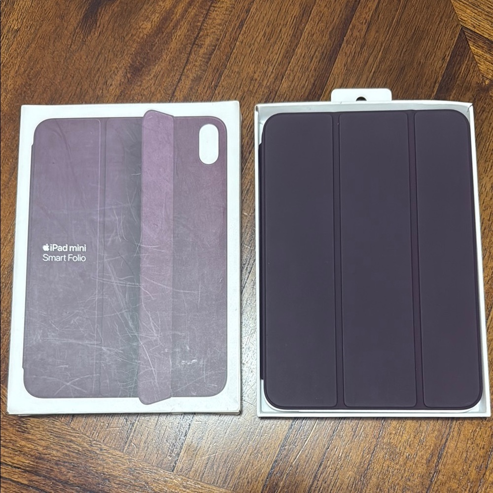 Apple Dark Cherry iPad Mini 6 Tablet Folio